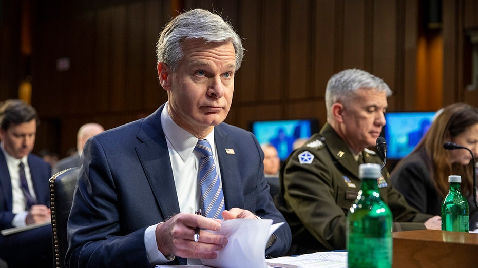 Wray testifies before Senate intel