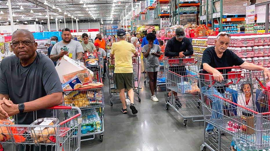 Inflation food shoppers