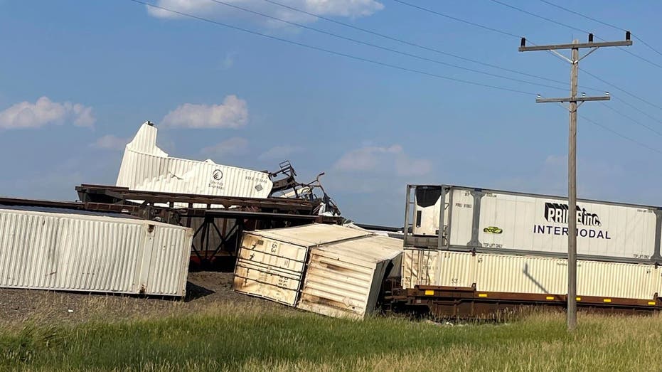 Montana train wreck