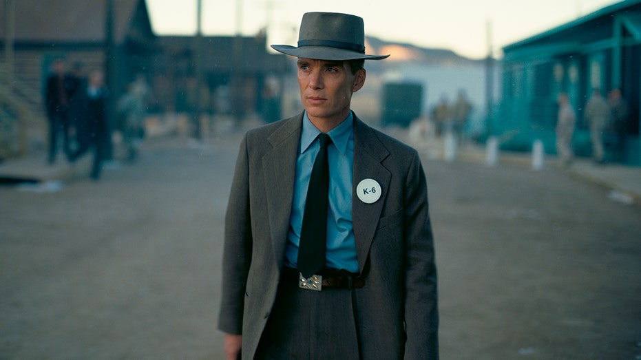 Cillian Murphy in a scene from Oppenheimer