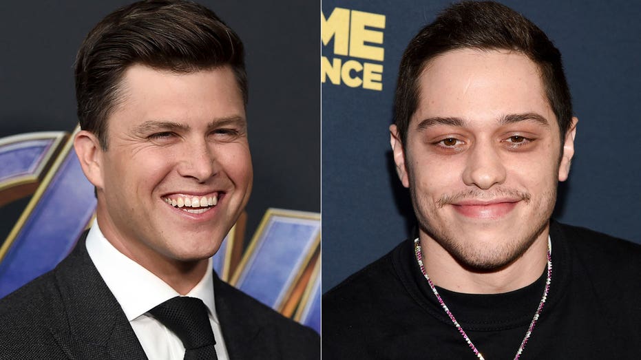 Colin Jost, Pete Davidson split photo