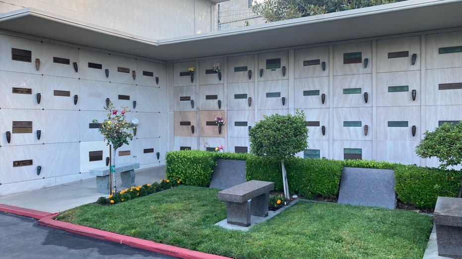 a landscape photo of the Corridor of Memories at Pierce Brothers Westwood