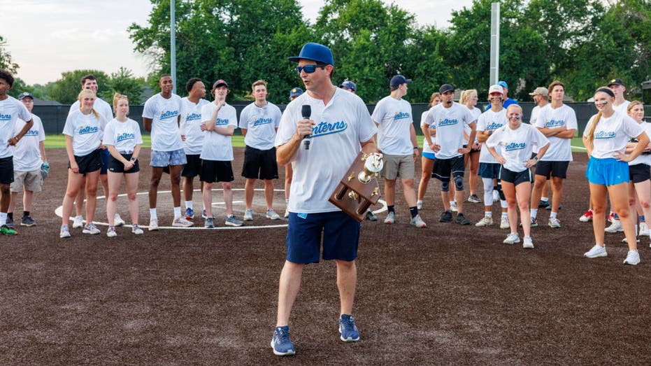 Walmart softball game participants