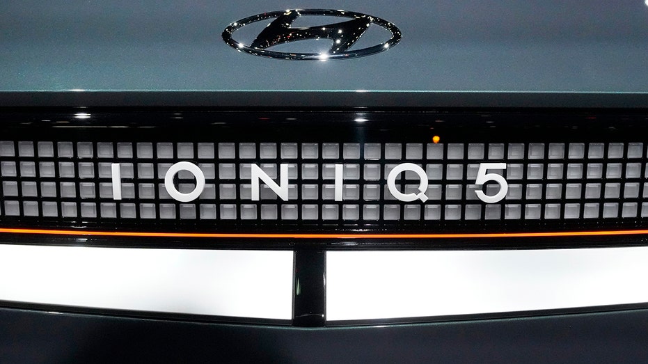 Grill of Hyundai ioniq 5