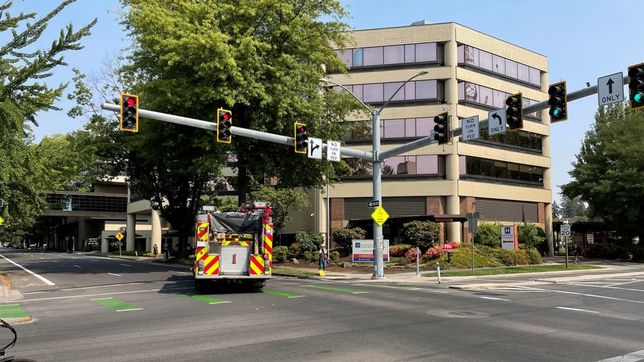 PeaceHealth University District Fire Truck