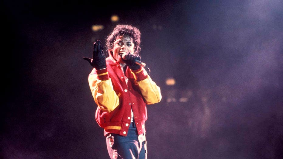 Michael Jackson on stage