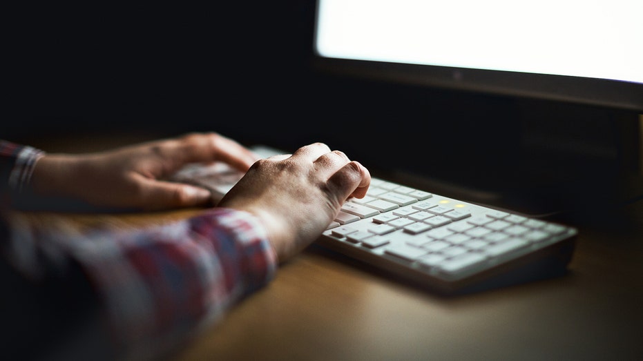 Man at computer