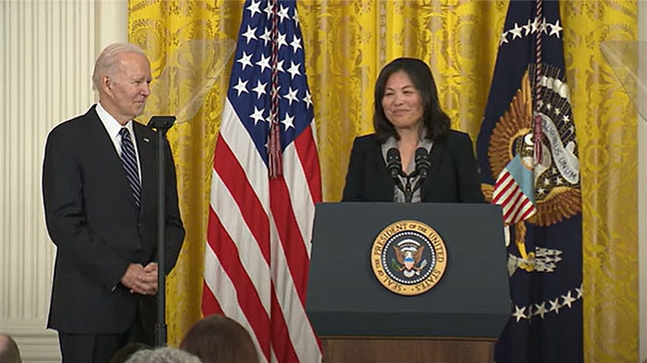 president biden and labor secretary julie su