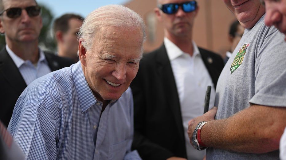 Biden speaks to union supporters