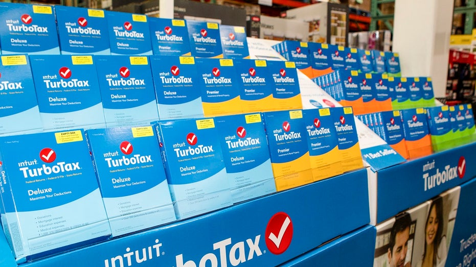 TurboTax on store shelf