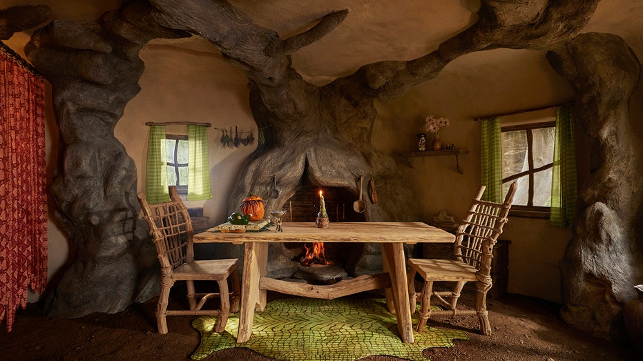 Shrek's dining area