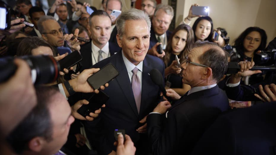 Kevin McCarthy ahead of speaker vote