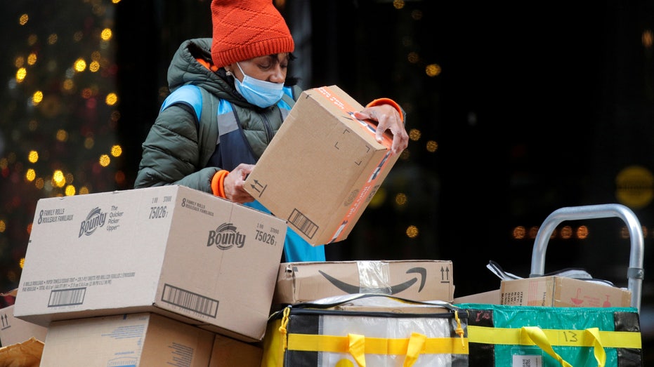 Amazon delivery worker