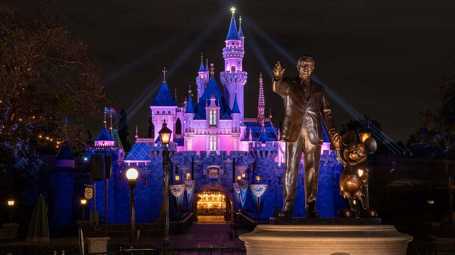 Sleeping Beauty Castle at Disneyland