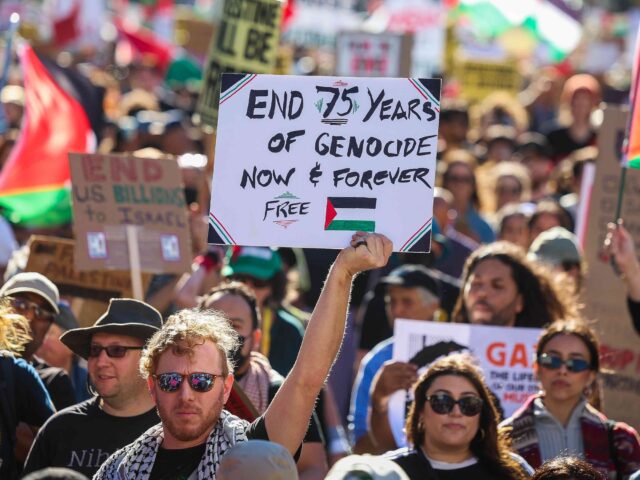 San Francisco Palestinian protest (Ray Chavez/MediaNews Group/The Mercury News via Getty )