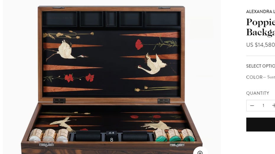 Backgammon set