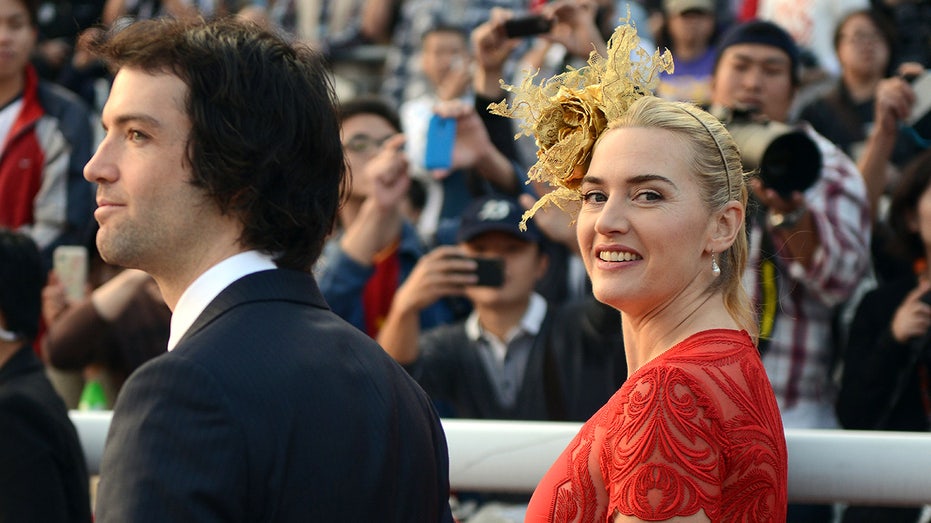 Kate Winslet with husband Edward Abel Smith 