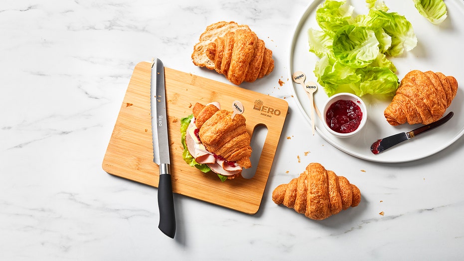 Hero croissant sandwich