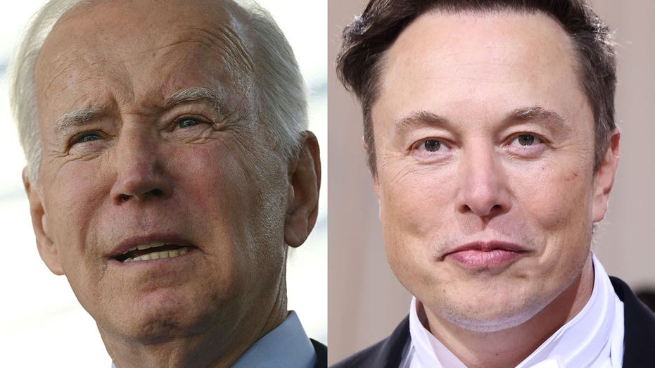 Joe Biden and Elon Musk