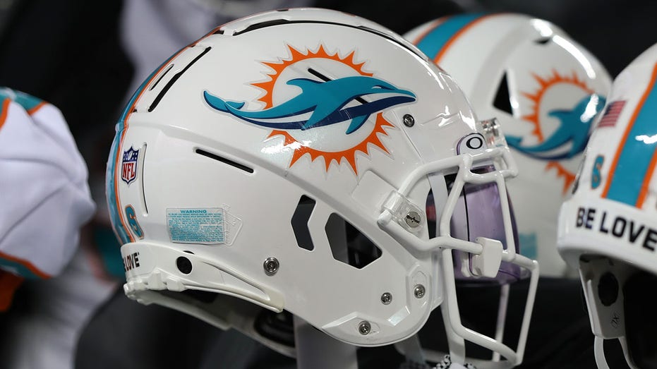 Miami Dolphins helmet