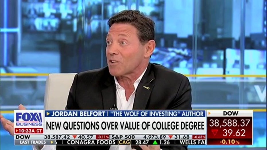 Wolf of Wall Street Jordan Belfort on Fox Business