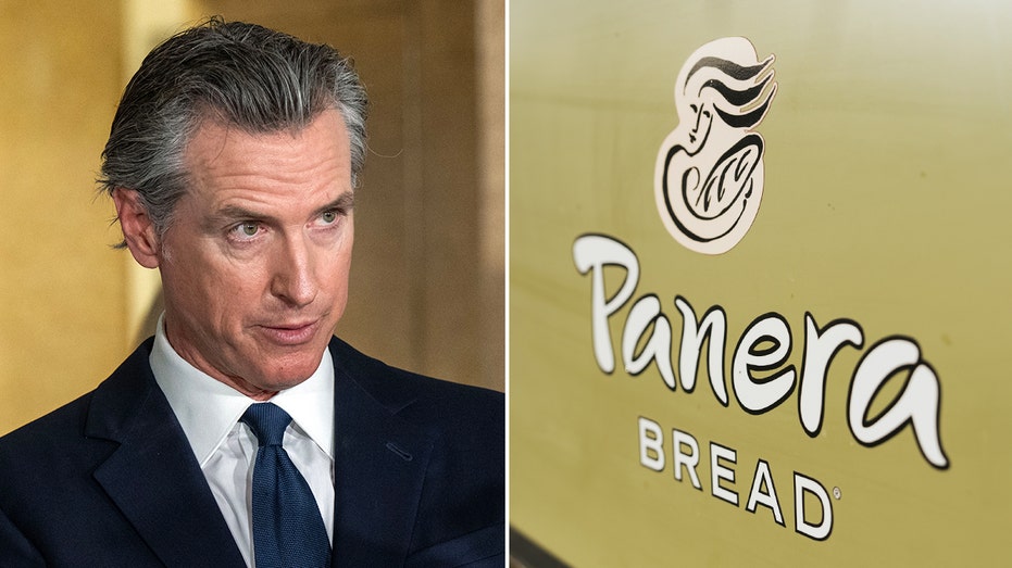 Panera Bread, Gavin Newsom