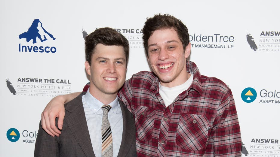 Colin Jost and Pete Davidson in 2015