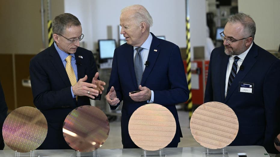 Intel President Biden Arizona CHIPS Act